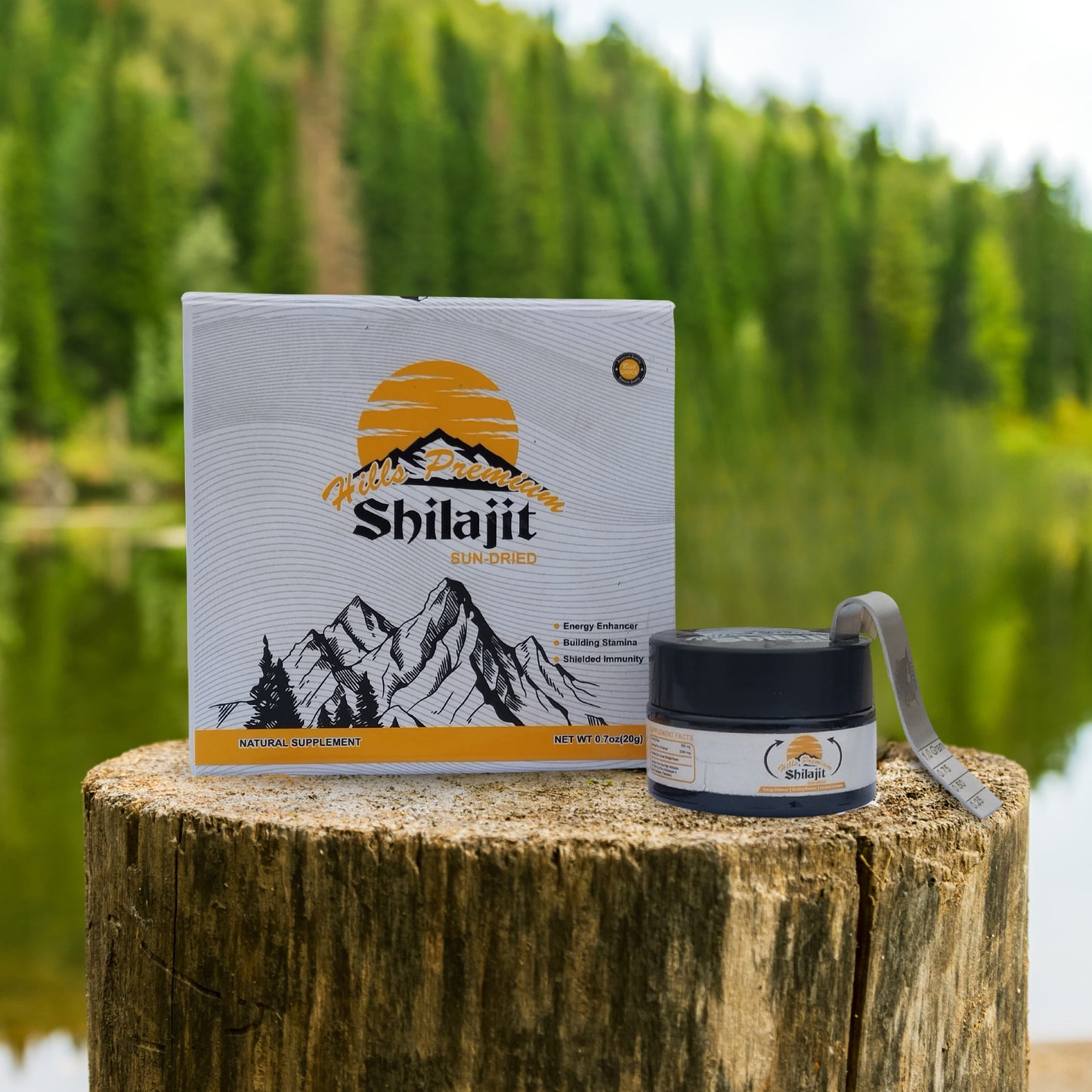 20g Pure Hills Premium Shilajit | Authentic Salajeet for Energy, Stamina & Vitality